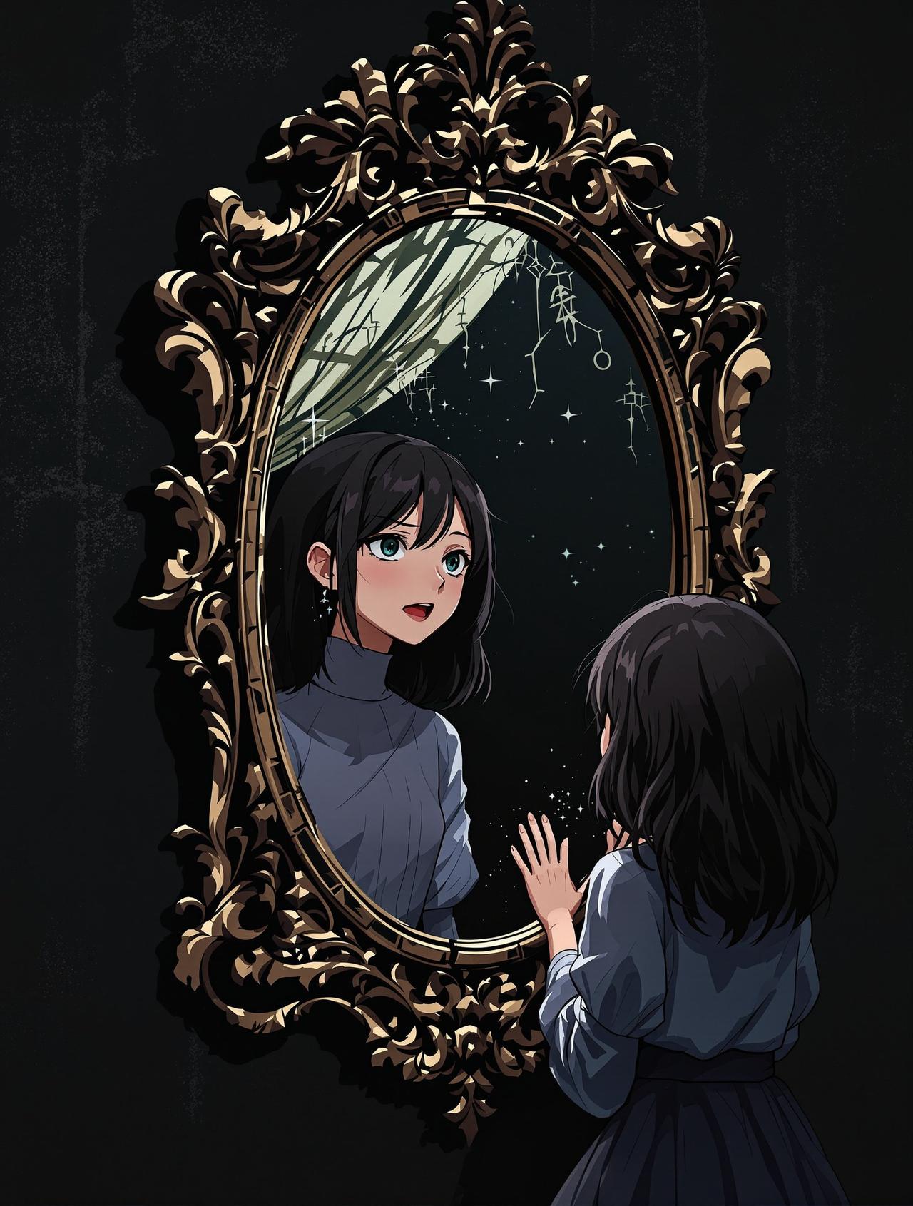 哈哈漫画编辑精选 - 镜中花